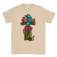Mushroom cross gemstone cactus roses cowboy hat Classic Tee - RanaPortraitStore