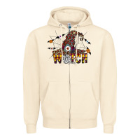 Sandshell Witch Please Zipper Hoodie - CowhideDigitalArt