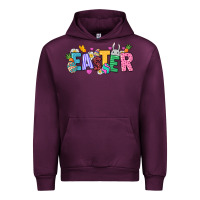 Mauve Wine Easter Urban Hoodie - NancyCooperArtShop