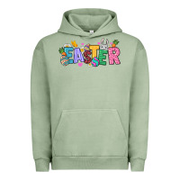 Pigment Oil Green Easter Urban Hoodie - NancyCooperArtShop