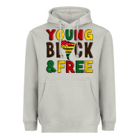 Moon Dust young black and free Heavyweight Hoodie - Artiststas
