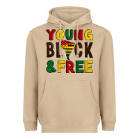 Mushroom young black and free Heavyweight Hoodie - Artiststas