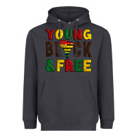 Smoke young black and free Heavyweight Hoodie - Artiststas