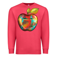 Cardinal leopard turquoise glitter serape Premium Sweatshirt - Artiststas