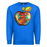 True Royal leopard turquoise glitter serape Premium Sweatshirt - Artiststas