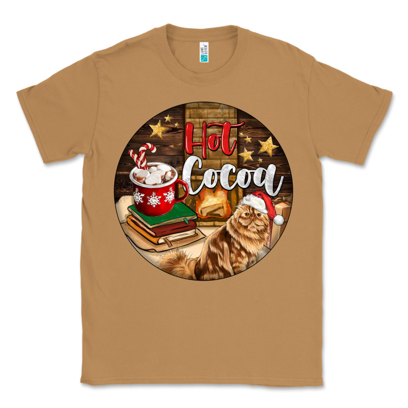 Hot Cocoa With Cat Classic Tee by FaDigitalArtStudio | Teevron