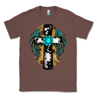 Chestnut cross gemstone wings Classic Tee - RanaPortraitStore