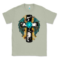 Matcha cross gemstone wings Classic Tee - RanaPortraitStore