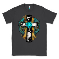 Smoke cross gemstone wings Classic Tee - RanaPortraitStore