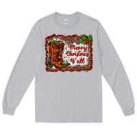 Moon Dust merry christmas yall Long Sleeve Tee - RanaPortraitStore