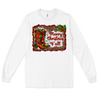 White merry christmas yall Long Sleeve Tee - RanaPortraitStore