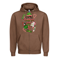 Chestnut im the nurse elf Zipper Hoodie - FaDigitalArtStudio