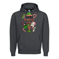 Smoke im the nurse elf Zipper Hoodie - FaDigitalArtStudio