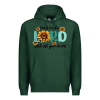 Sports Green trust in the lord with all your heart Premium Hoodie - MaliasSmallBusiness