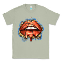 Matcha basketball lips Classic Tee - Zillion Design Studio
