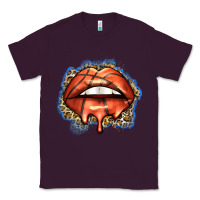 Plum basketball lips Classic Tee - Zillion Design Studio