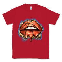 Red basketball lips Classic Tee - Zillion Design Studio