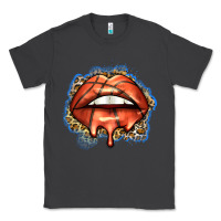 Smoke basketball lips Classic Tee - Zillion Design Studio