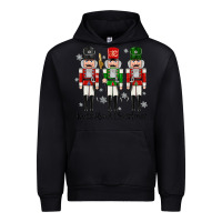 Black Nuts About Christmas Urban Hoodie - MaliasSmallBusiness