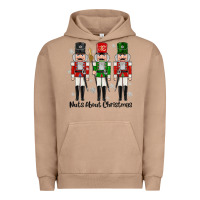 Pigment Burro Nuts About Christmas Urban Hoodie - MaliasSmallBusiness