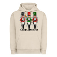 Pigment French Oak Nuts About Christmas Urban Hoodie - MaliasSmallBusiness