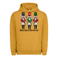 Pigment Peanut Butter Nuts About Christmas Urban Hoodie - MaliasSmallBusiness