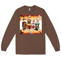 Chestnut harry coffee cups Long Sleeve Tee - Zillion Design Studio