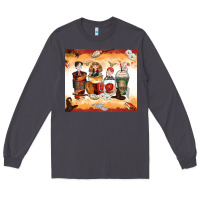 Smoke harry coffee cups Long Sleeve Tee - Zillion Design Studio