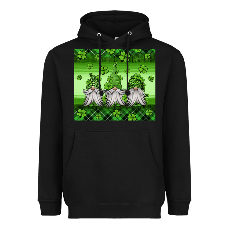 St Patricks Gnomes Heavyweight Hoodie by Jasminsmagicworld | Teevron