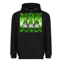 Black st patricks gnomes Heavyweight Hoodie - Jasminsmagicworld