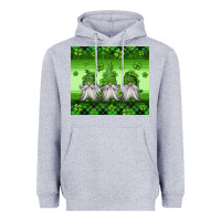 Heather Grey st patricks gnomes Heavyweight Hoodie - Jasminsmagicworld
