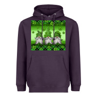 Plum st patricks gnomes Heavyweight Hoodie - Jasminsmagicworld