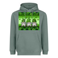 Sage st patricks gnomes Heavyweight Hoodie - Jasminsmagicworld