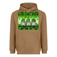 Toasted Coconut st patricks gnomes Heavyweight Hoodie - Jasminsmagicworld