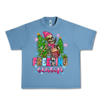 Pebble Blue freezing season skeleton Urban Heavy Tee - Zillion Design Studio