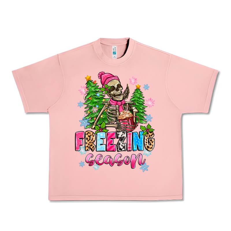 Freezing Season Skeleton Urban Heavy Tee by Zillion Design Studio | Teevron
