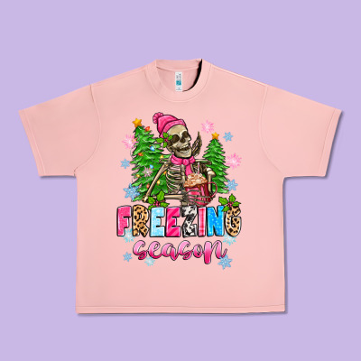 Urban Heavy Tee freezing season skeleton