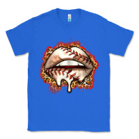 True Royal baseball lips Classic Tee - Zillion Design Studio