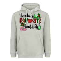 Moon Dust santa's favorite nail tech Heavyweight Hoodie - AdoDesignShop
