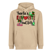 Mushroom santa's favorite nail tech Heavyweight Hoodie - AdoDesignShop