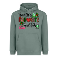Sage santa's favorite nail tech Heavyweight Hoodie - AdoDesignShop