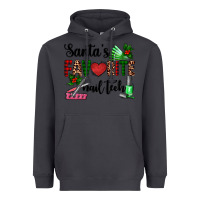 Smoke santa's favorite nail tech Heavyweight Hoodie - AdoDesignShop