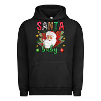 Pigment Black Santa baby Christmas Urban Hoodie - NancyCooperArtShop