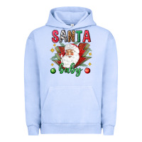 Pigment Grape Ice Santa baby Christmas Urban Hoodie - NancyCooperArtShop