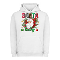 Pigment Lunar Rock Santa baby Christmas Urban Hoodie - NancyCooperArtShop