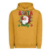 Pigment Peanut Butter Santa baby Christmas Urban Hoodie - NancyCooperArtShop