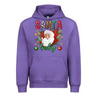 Tulip Santa baby Christmas Urban Hoodie - NancyCooperArtShop