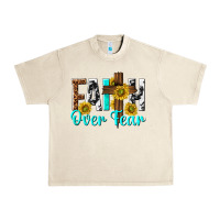Faith Over Fear Urban Heavy Tee | Teevron