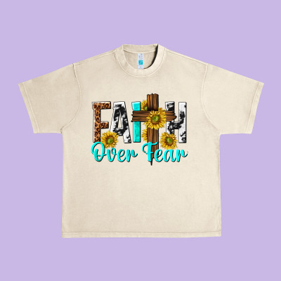 Urban Heavy Tee faith over fear