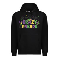 Black we don't hide the crazy we parade it Premium Hoodie - MaliasSmallBusiness